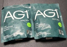 2- AG1 Next Gen Athletic Green 30 Day Supply 13.8 Oz Expires 10/2026 New 390g picture