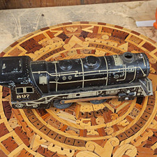 Marx 897 Army OD Lithographed Loco Prewar O Gauge picture