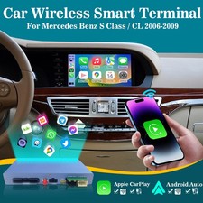Wireless CarPlay Android Auto Module for Mercedes Benz S-Class/CL W221 2006-2009 picture