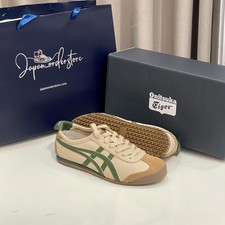 New with box Onitsuka Tiger Mexico 66 Beige Grass Green Men’s Sneaker picture