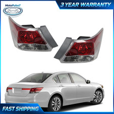 For 2008-2012 Honda Accord Sedan Pair Outer Tail Lights Lamps Driver & Passenger picture