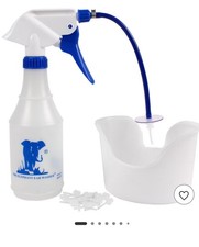 The Elephant Ear Washer Ear Washer Kit Reusable Plastic with  3 Ear Tips & Basin picture