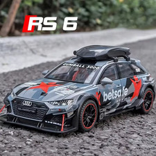 1:24 Audi RS6 Quattro Racing Car Diecast Alloy Model Car Toy Car Collection picture