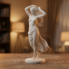 Helen at the Bath Greek Style 20 cm Resin Statue Handmade Modern  Sculpture picture