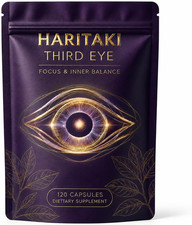 Haritaki Third Eye Capsules Organic, Ayurvedic Herbal Supplement with Terminalia picture