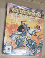 NEW SEALED Warhammer: Shadow of the Horned Rat PC Game 1995 Retail Big Box picture