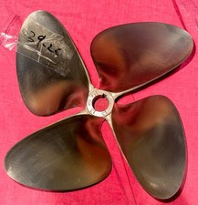 OJ Force 13 x 13 4 Blade Nibral Inboard Propeller left  Hand 1 1/8
