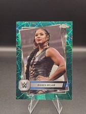 2025 Topps Chrome WWE - Bianca Belair #160 Teal Laser Refractor /175 picture