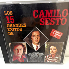 Camilo Sesto Los 15 Grandes Exitos De CD 1988 Latin Pop BMG Jewel 74321-48502-2 picture
