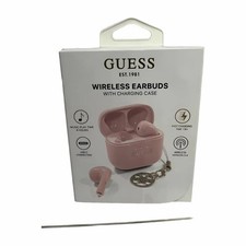 GUESS Wireless Earbuds Pink Charging Case picture