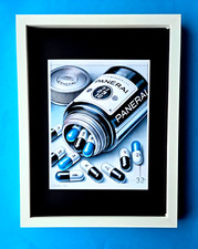 CHIARA BELLINI | PANERAI WATCH COMFORT PILLS Hand Signed Authentic Print | COA picture