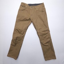 Kuhl Free Rydr Pants Mens 32 x 30 Brown Patina Dye Workwear Heavy Field Flex EUC picture