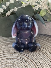 fenton plum opalescent lop eared bunny picture