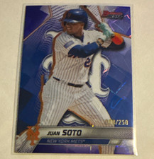 Topps Finest 2025 Juan Soto New York Mets #4 Serial Numbered /250 picture