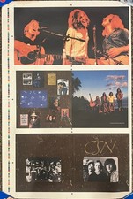 Rare Crosby Stills Nash Young Box Set Pre Cut Printer's Proof Poster 38x25 picture