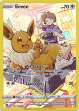 Eevee - TG11/TG30 Ultra Rare Brilliant Stars NM Pokemon TCG picture