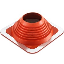 Yaocom # 6 Od 4-3/4''-10' Chimney Boot Post for Metal Roof Silicone High Temp picture