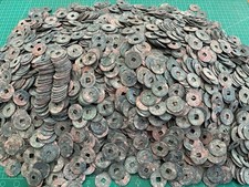 Lot Of 100 Pieces Northern Song Dynasty Mixed Chinese Cash Coins Uncleaned picture