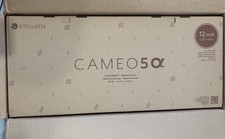 New - Silhouette Cameo 5 Alpha Cutting Machine with Premium Precision (White) picture