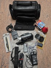 VTG Sony Handycam HDR-SR1 30GB Hard Drive High Def Video Camera Tested Complete picture