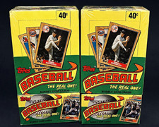Topps 1987 Sealed Wax Box Lot of 4 MLB Baseball Cards picture