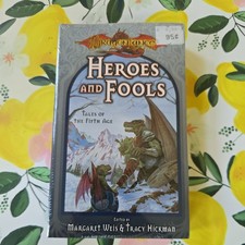 New Dragonlance: Heroes and Fools, by M. Weis & T. Hickman - TSR Books PBK 1999 picture