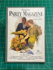 VTG March-April 1928 Dennison's Party HC Library Magazine Easter Irish V2-2 ROAN picture