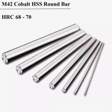 M42 Cobalt HSS Round Bar, High Speed Steel Rod, DIY Metal Tools HRC 68 - 70 picture