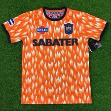 CD Aguila Soccer Jersey Orange CD Aguila, 1992-93 Sabater Size XL picture
