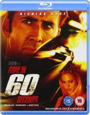 Gone in 60 Seconds (2000) Nicolas Cage Blu-Ray BRAND NEW (USA Compatible) picture