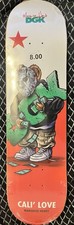 DGK QUISE ALL NIGHT CALI’ LOVE Skateboard Deck 8.0 Brand New picture