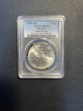 1985 1oz Silver Mexican Libertad Coin PCGS MS68. Only 27 Coins Graded Higher 🔥 picture