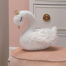 GUND 14” Swan Princess Plush Toy Stuffed Animal with Crown Soft & Huggable picture