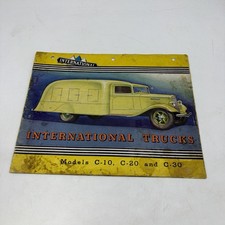 1939 International Harvester Trucks C-10 C-20 C-30 Sales Brochure IHC RARE picture
