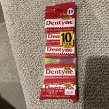 VTG 1977 Dentyne Gum Factory Sealed 10 Pack original  picture