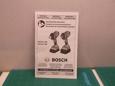 Bosch 18v brushless power tool GXL18V-232B22 User manual picture