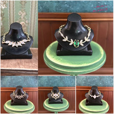 1Set 1:6 Scale Dollhouse Miniatures Accessories Necklace Mannequin Jewelry Rack picture