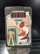 Vintage 1983 Kenner Star Wars ADMIRAL ACKBAR Figure ROTJ Damaged Card UNPUNCHED picture