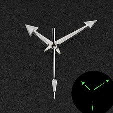 Watch Hands Green Blue Luminescent For C3 BGW9 NH35 NH36 Skx007 28.5mm Dial picture