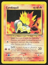 Cyndaquil 56/111 Common Neo Genesis Pokemon Unlimited Heavily Played picture
