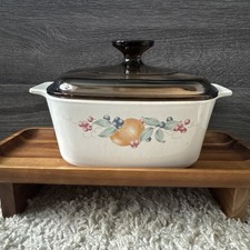 Corning Ware Abundance 1.5 QT Casserole Dish & Lid A-1 1/2-B - MINT condition  picture