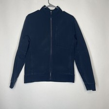 Lululemon Sojourn Mens Teal Warpstreme Sweat Wicking Jacket Size S picture