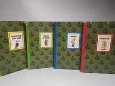 Walt Disney's Wonderful Worlds 4 Book Set Fantasyland Nature America Stories picture