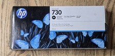 Genuine HP 730 Photo Black 300ml Ink Cartridge P2V73A Expired OEM picture