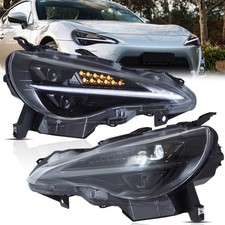 VLAND For 2012-2020 Toyota GT 86 Subaru BRZ FR-S Headlights W/Blue DRL Animation picture