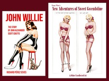 John Willie, 2 Books,  New Adventures of Sweet Gwendoline, John Willie Biography picture