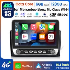 6+128GB CarPlay Android Car Stereo Radio For Mercedes Benz ML/GL-Class W164 X164 picture