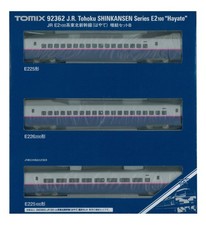 TOMIX N Gauge E2-100 Series Tohoku Shinkansen Hayate Extension 3cas set B Train picture