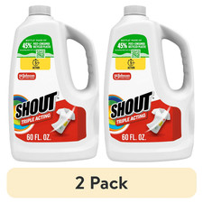 Shout Triple-Acting Refill, Laundry Stain Remover, 60 fl oz (2 Pack) picture