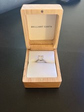 Brilliant Earth Engagement Ring | Super Premium Oval Moissanite picture